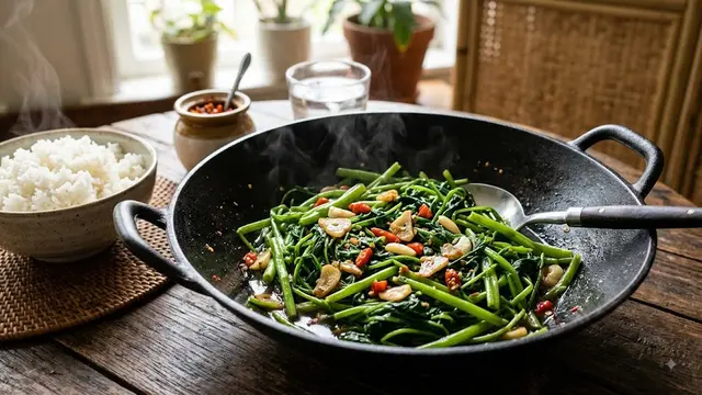Tumis Kangkung/AI Generated