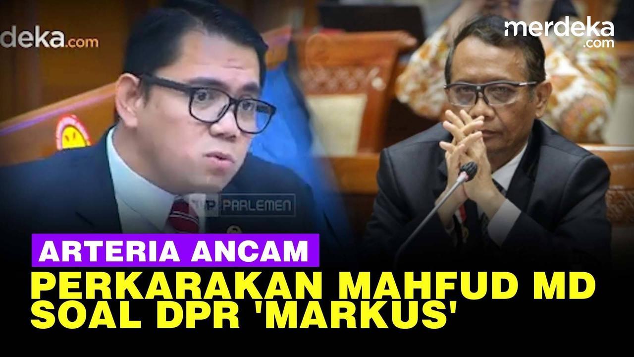 VIDEO: Arteria Serang Mahfud soal DPR 'Markus': Cabut Atau Nanti Saya Perkarakan
