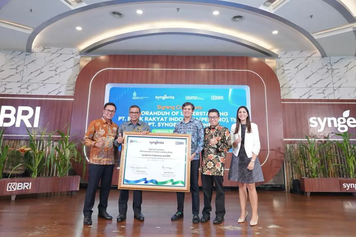 BRI dan Syngenta Indonesia Dukung Pembiayaan Petani Melalui CENTRIGO™ Farming Ecosystem