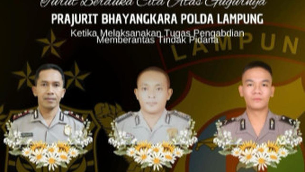 Jenderal Anak Eks Kapolri Berduka Tiga Polisi Gugur Ditembak