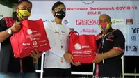 SCTV dan Indosiar Dukung FORWAN Berikan Donasi ke Wartawan Terdampak Covid-19