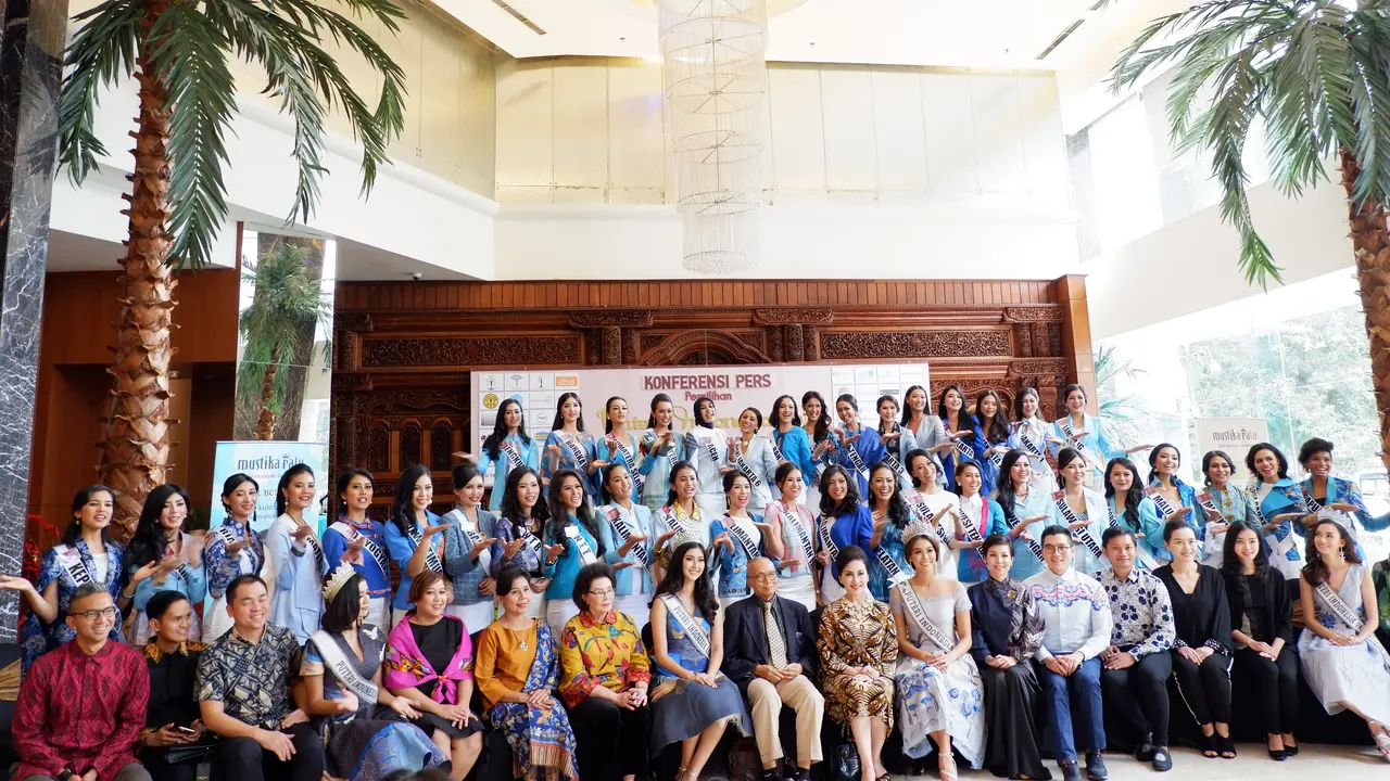 Press conference Pemilihan Puteri Indonesia 2018 (28/2/2018)