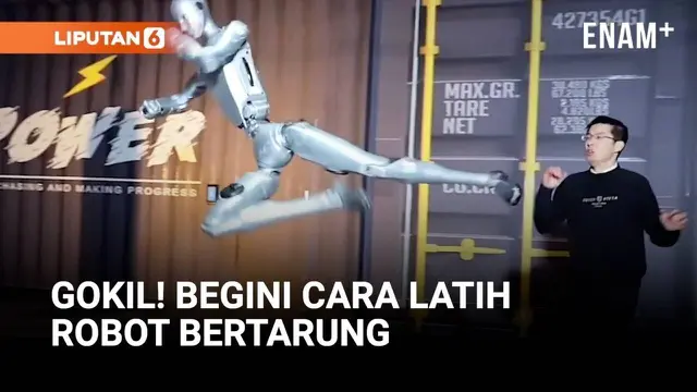 Canggih! China Pamer Latihan Tarung Robot Humanoid