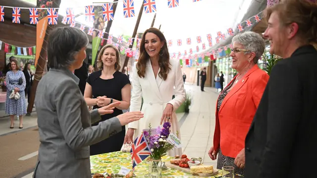 Reaksi Kate Middleton Ditanyai soal Kelahiran Putri Meghan Markle