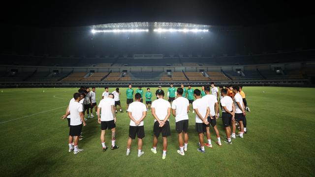 Official Training Menjelang Laga FIFA Match Day Antara Timnas Indonesia Vs Timnas Curacao