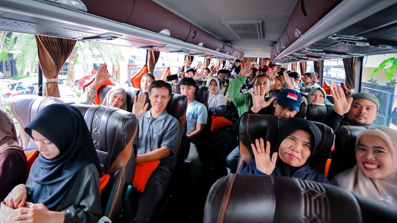 Kontribusi PTPP di Program Mudik Gratis BUMN, Antarkan Pekerja ke Kampung Halaman