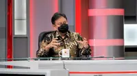 Menteri Kesehatan RI Budi Gunadi Sadikin menghadiri acara Mata Najwa dalam sesi 'Beres-beres Kursi Menkes' pada 6 Januari 2021. (Dok Kementerian Kesehatan RI)