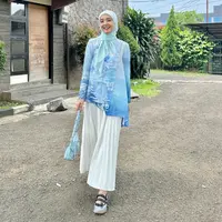 Ilustrasi&nbsp;Nabila Ishma Gaya Lebaran/https://www.instagram.com/nabilaishma/Fimela.com