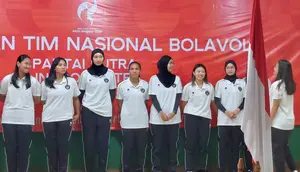 Timnas Voli Indonesia Dilepas ke Asian Games 2026, Bidik Emas dan Tembus 5 Besar