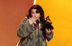 Lola Young accepts the Best Pop Solo Performance award for "Messy" onstage during the 68th GRAMMY Awards at Crypto.com Arena on February 01, 2026 in Los Angeles, California. Frazer Harrison/Getty Images/AFP
Frazer Harrison / GETTY IMAGES NORTH AMERICA / Getty Images via AFP