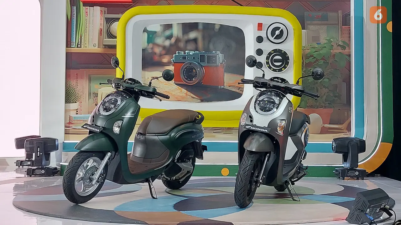 New Honda Scoopy. (Liputan6.com/Septian Pamungkas)