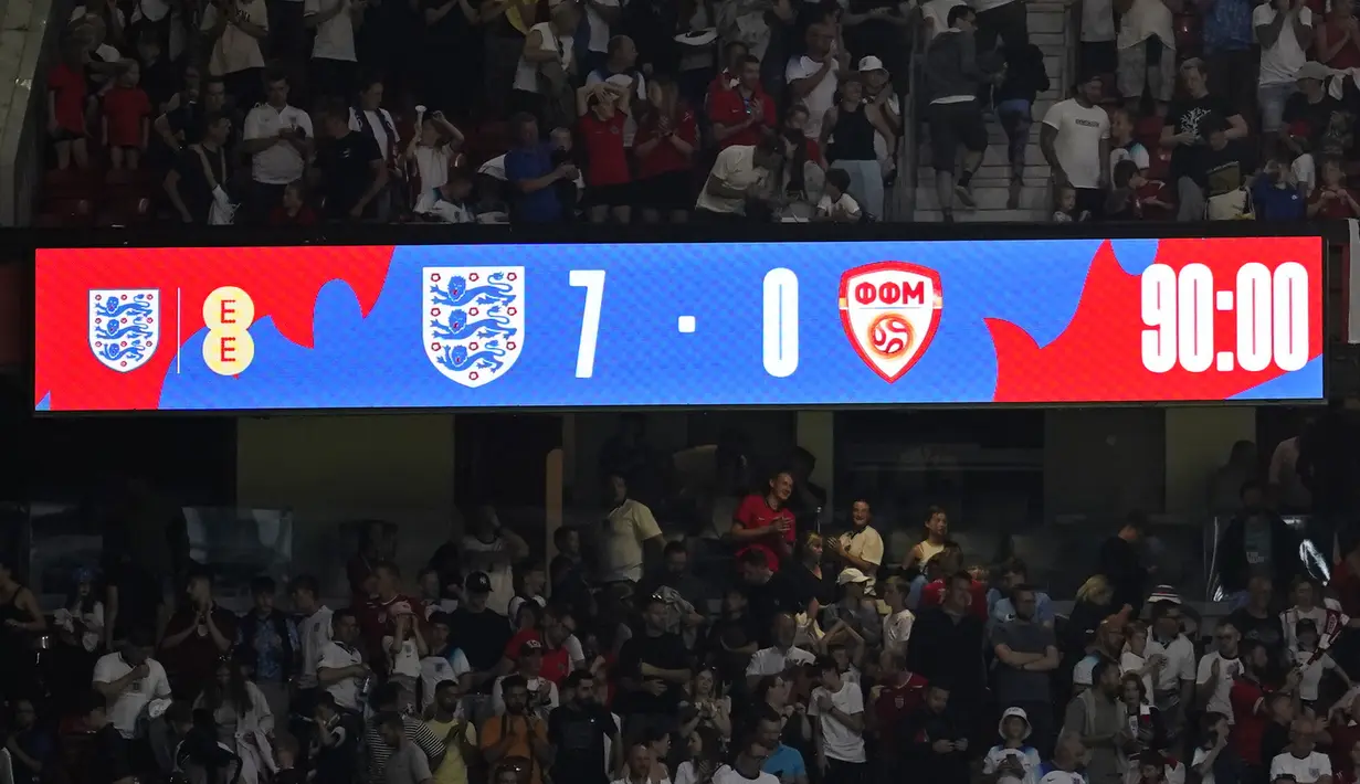 Sementara itu, Makedonia Utra di peringkat keempat dengan koleksi tiga poin. (AP Photo/Dave Thompson)