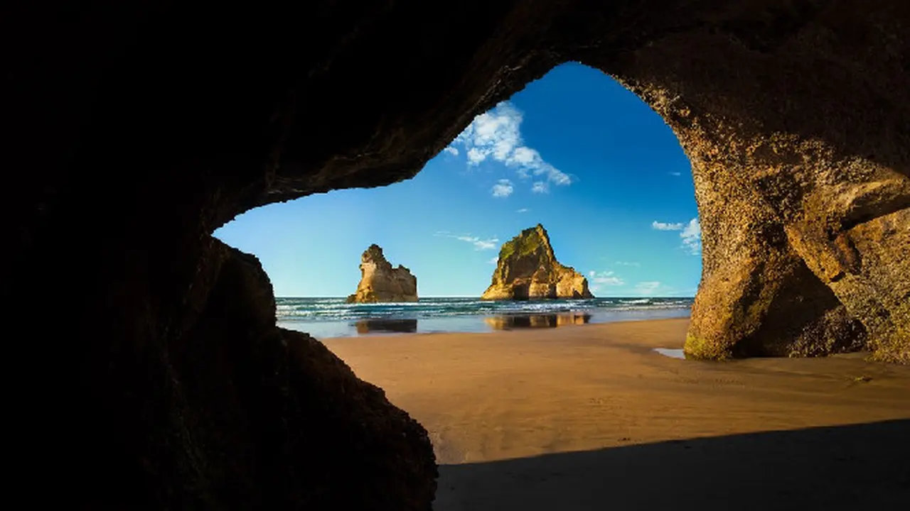 Lokasi asli dari wallpaper Windows 10 yang ikonik