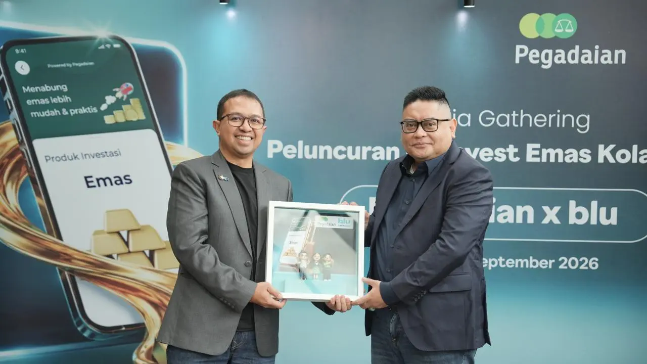 Pegadaian Gandeng blu BCA Digital Hadirkan Investasi Emas Mulai Rp10 Ribu