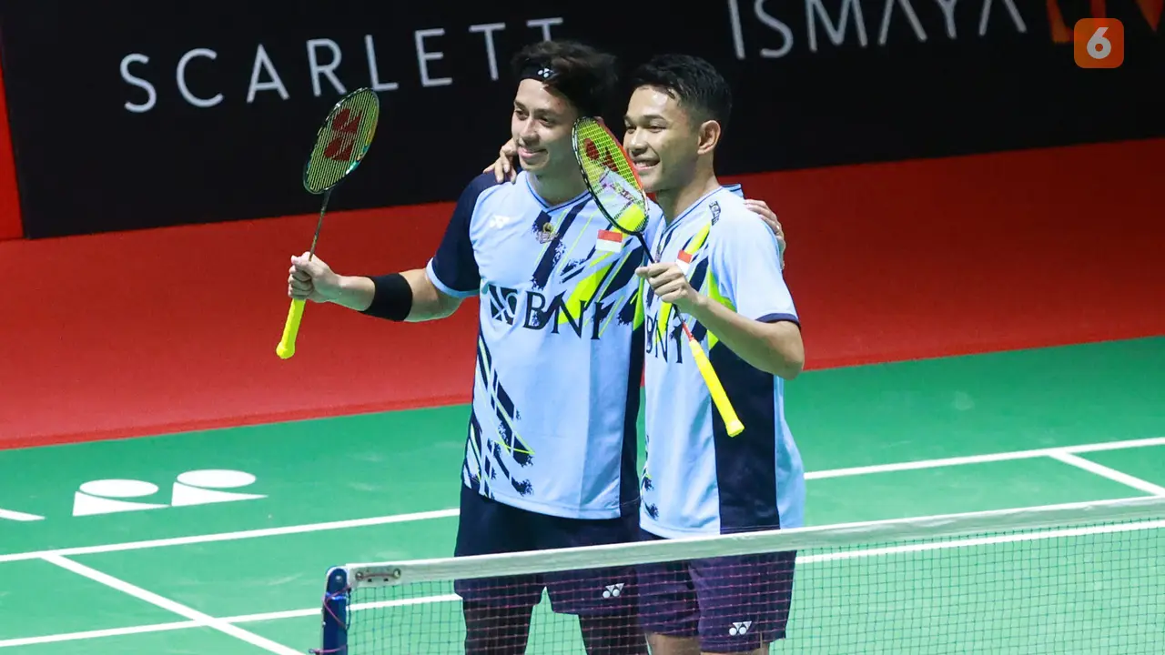 Foto: Tiga Ganda Putra Terbaik Indonesia Lewati Babak 32 Besar Indonesia Masters 2023, Termasuk Fajar / Rian yang Menangi Perang Saudara