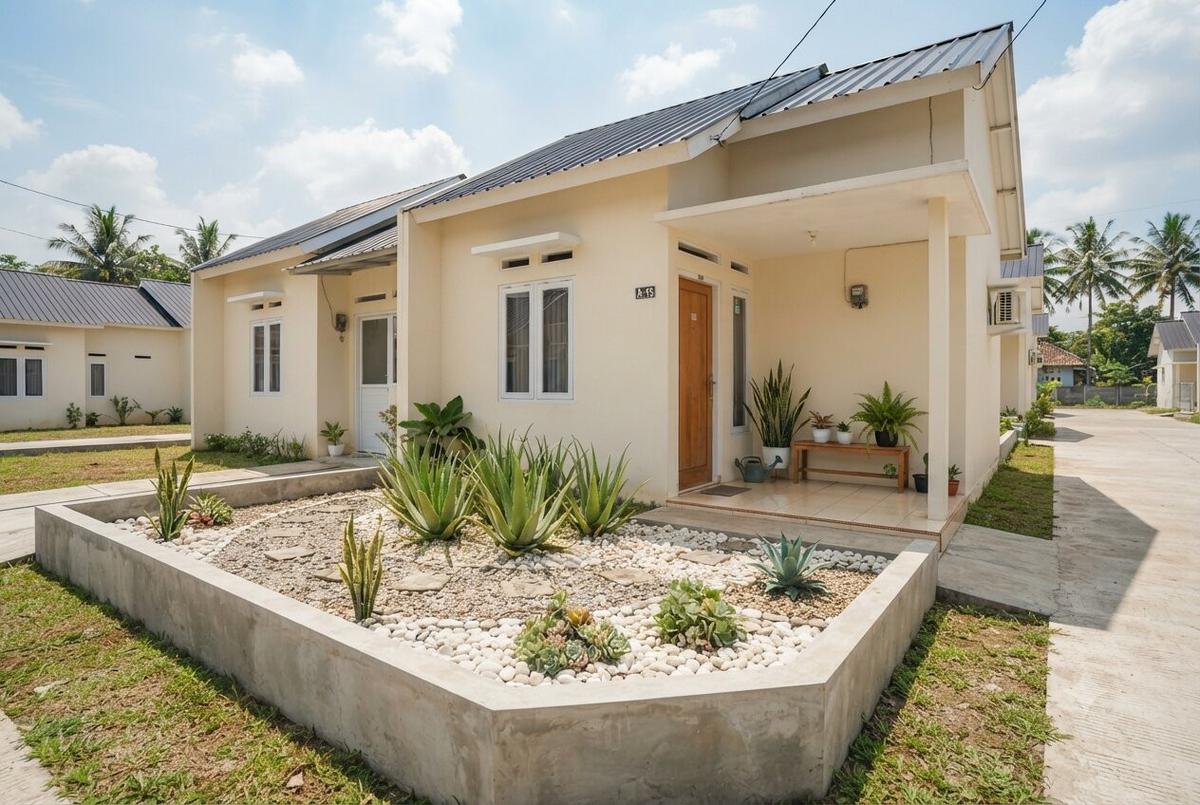 Rekomendasi Tanaman untuk Taman Kering di Rumah Subsidi