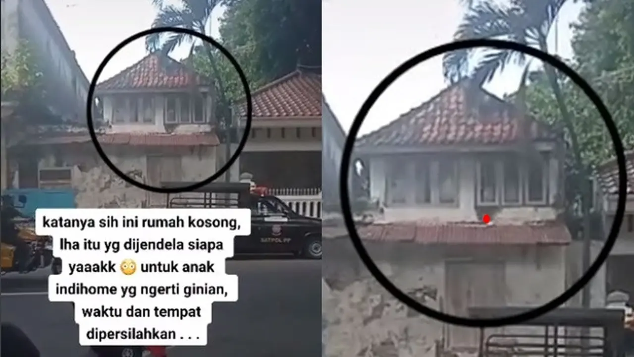 Viral Video Diduga Penampakan Wanita di Rumah Kosong Ini Bikin Penasaran