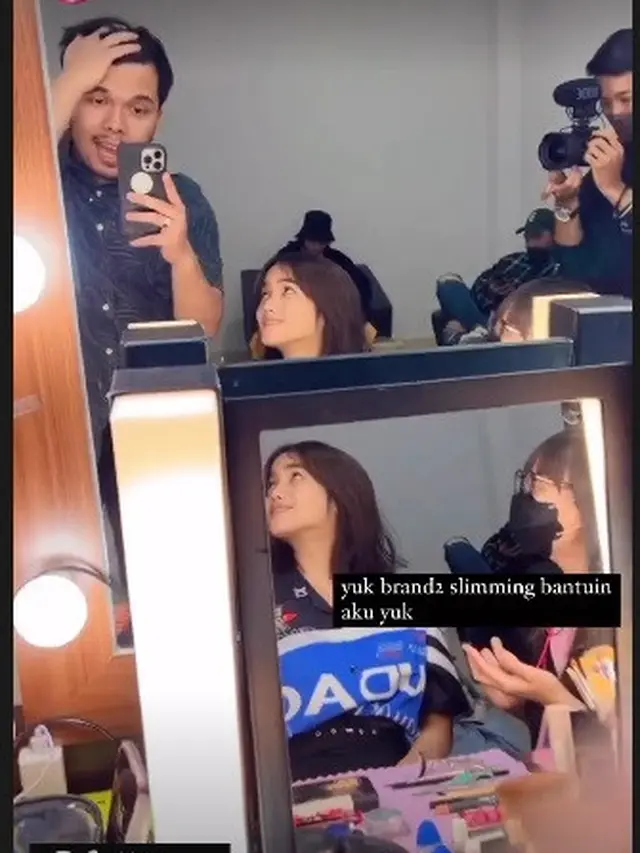 Fuji dan Thariq Halilintar tampil di program Dahsyatnya 14 Tahun (Foto: Instagram/@thariqhalilintar)