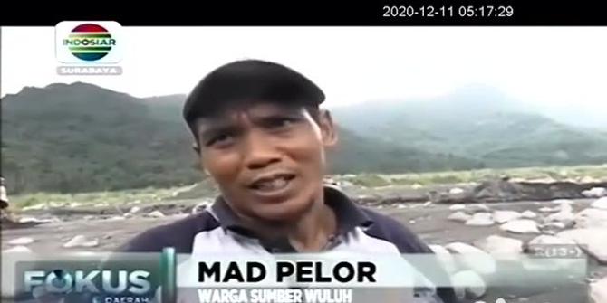VIDEO: Jalan Penghubung di Sumberwuluh Lumpuh Akibat Banyak Material Gunung Semeru