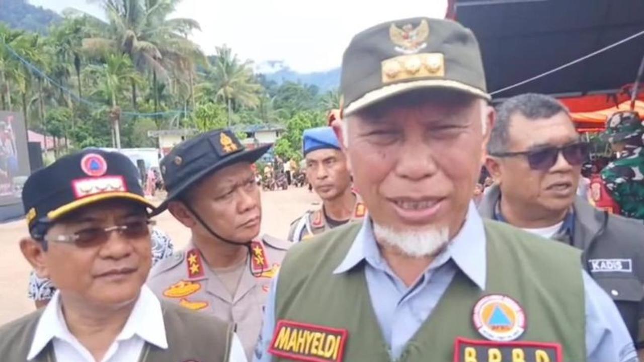 Gubernur Sumbar Desak Kepala Daerah Percepat Penyiapan Lahan Pembangunan Huntara Pasca Bencana