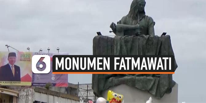 VIDEO: Jokowi Resmikan Monumen Fatmawati Soekarno