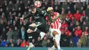 Tiga gol PSV dicetak Johan Bakayoko, Ismael Saibari dan Ricardo Pepi. Sementara Liverpool mendapat gol melalui penalti Cody Gakpo dan Harvey Elliot. (AP Photo/Peter Dejong)
