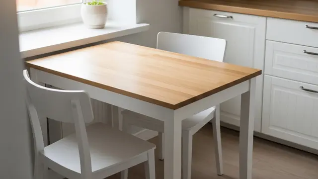 Meja Dapur Mini Minimalis Skandinavia