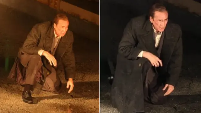 Foto Set Pertama Nicolas Cage Jadi Spider-Man Noir Bocor! Begini Penampakannya