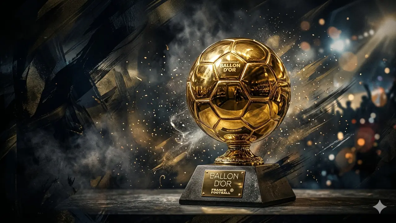 Ilustrasi penghargaan Ballon d'Or