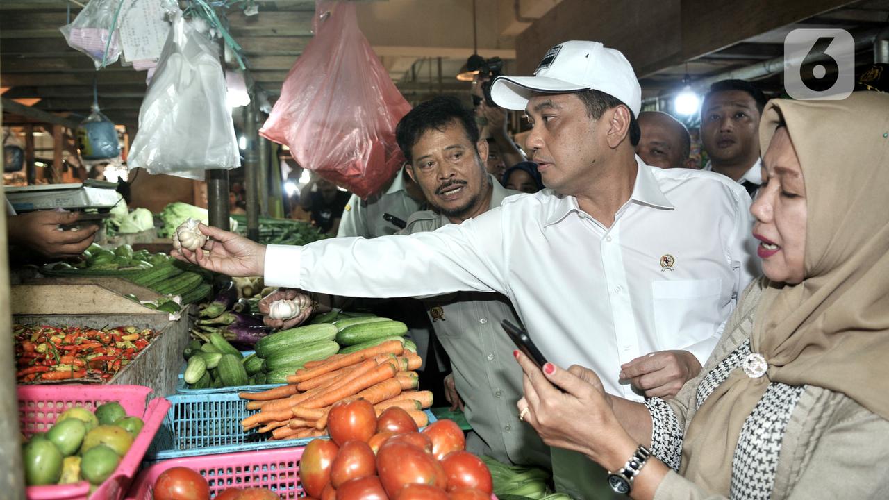 Mendag dan Mentan Sidak Pasar Senen