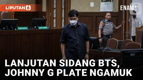 VIDEO: Johnny G Plate Ngamuk di Sidang Lanjutan Korupsi BTS