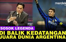 VIDEO: Terungkap! Sosok Legenda Sepakbola Dunia di Balik Kedatangan Timnas Argentina