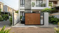 8 Model Pagar Geser Modern untuk Lahan Sempit dan Bikin Fasad Estetik, Solusi Rumah Perkotaan