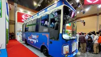 Bus Tayo Untuk Tangerang Mejeng di Senayan (Arief A/Liputan6.com)