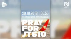 Para selebriti tanah air  berduka atas terjadinya kecelakaan pesawat Lion Air #JT 610. Mereka menyampaikan ucapan duka lewat media sosial