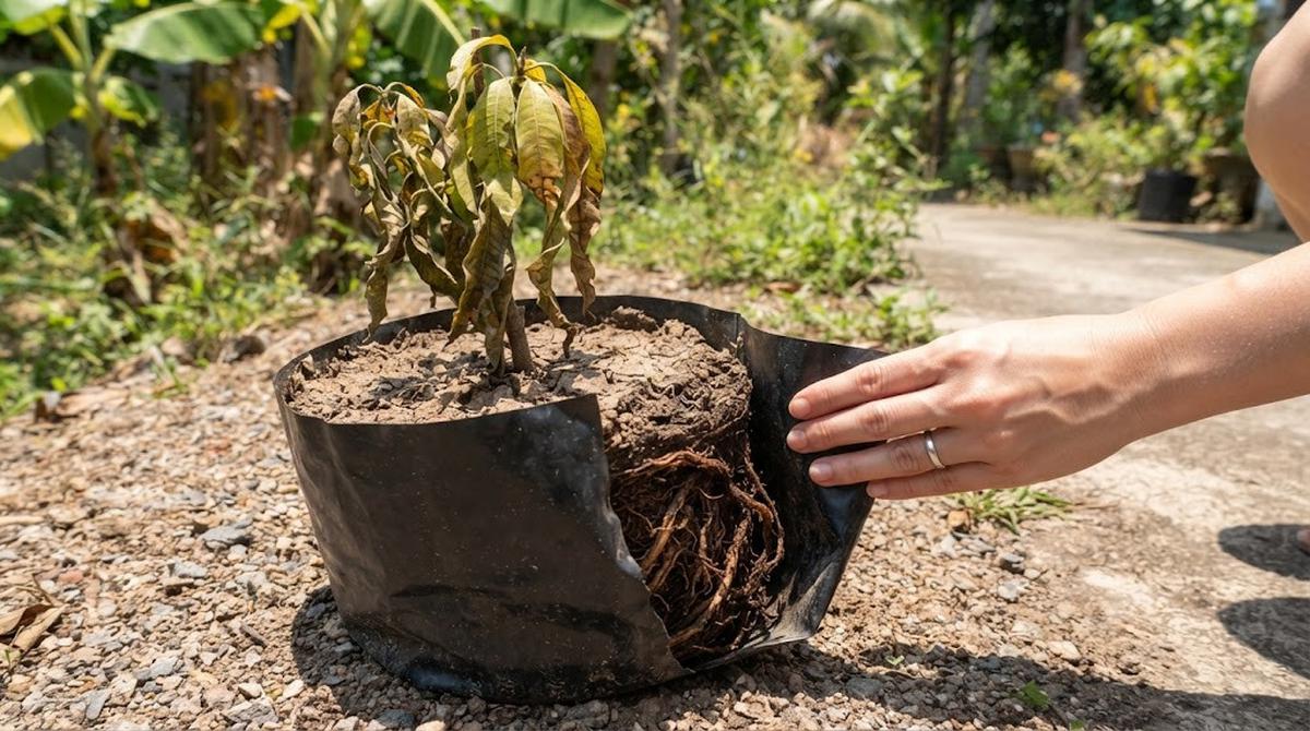 Kesalahan Memilih Ukuran Pot