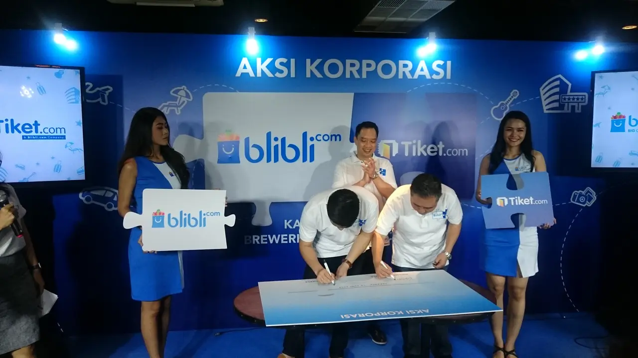Blibli.com bersama Tiket.com Manjakan Pecinta Traveling