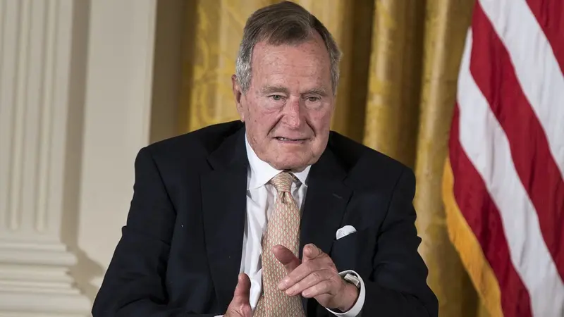 Mantan Presiden Amerika Serikat George HW Bush meninggal dunia di usia 94 tahun (AFP)