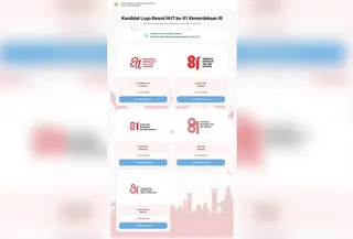 Pemilihan logo HUT ke-81 RI dinilai menjadi ruang masyarakat untuk ambil bagian dalam perayaan kemerdekaan.