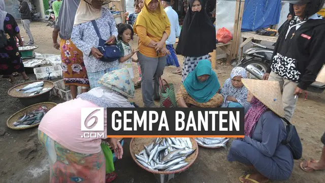 Kecamatan Sumur Banten jadi wilayah terdekat pusat gempa Banten magnitudo 6,9. Usai diterjang gempa, bagaimana kondisi warga di sana?