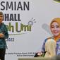 Deputi Bidang Usaha Mikro Kementerian Koperasi dan UKM Eddy Satriya, pada acara peresmian Food Hall Mini Olah Oleh Umi di Stasiun Kota Bandung, Senin (25/4/2022). (Dok KemenkopUKM)