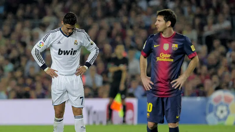 Cristiano Ronaldo dan Lionel Messi