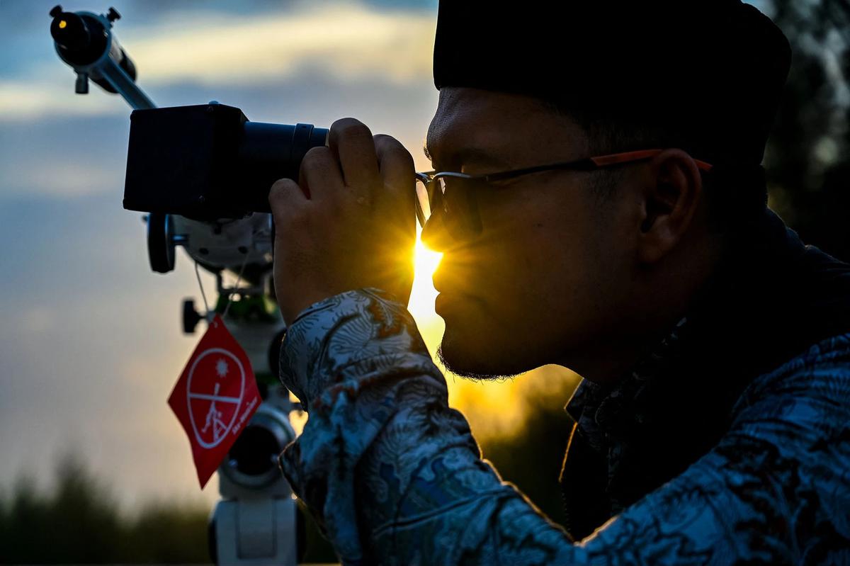 FOTO: Pemantauan hilal 1 Syawal di Aceh