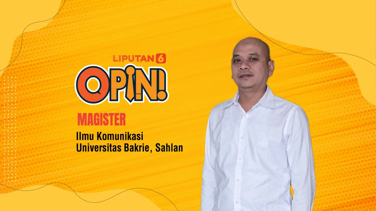 Magister Ilmu Komunikasi Universitas Bakrie, Sahlan (Istimewa)