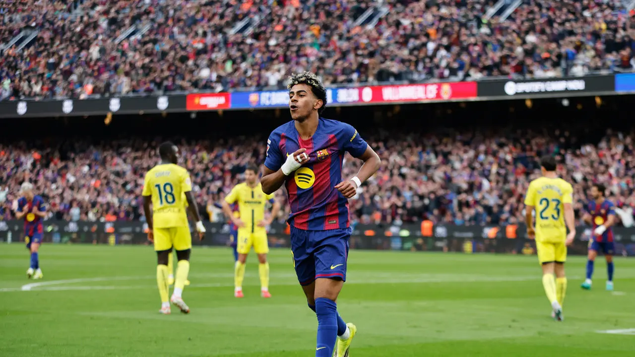 Barcelona vs Villarreal - Lamine Yamal