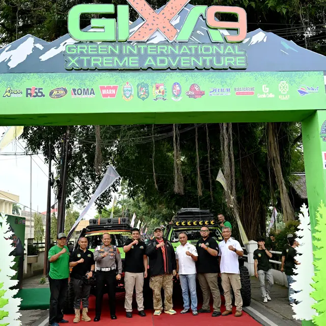 GIXA North Sumatera 2025 Resmi Dimulai, Gubernur Bobby Afif Nasution Lepas Peserta dan Jajal Mobil Off Road