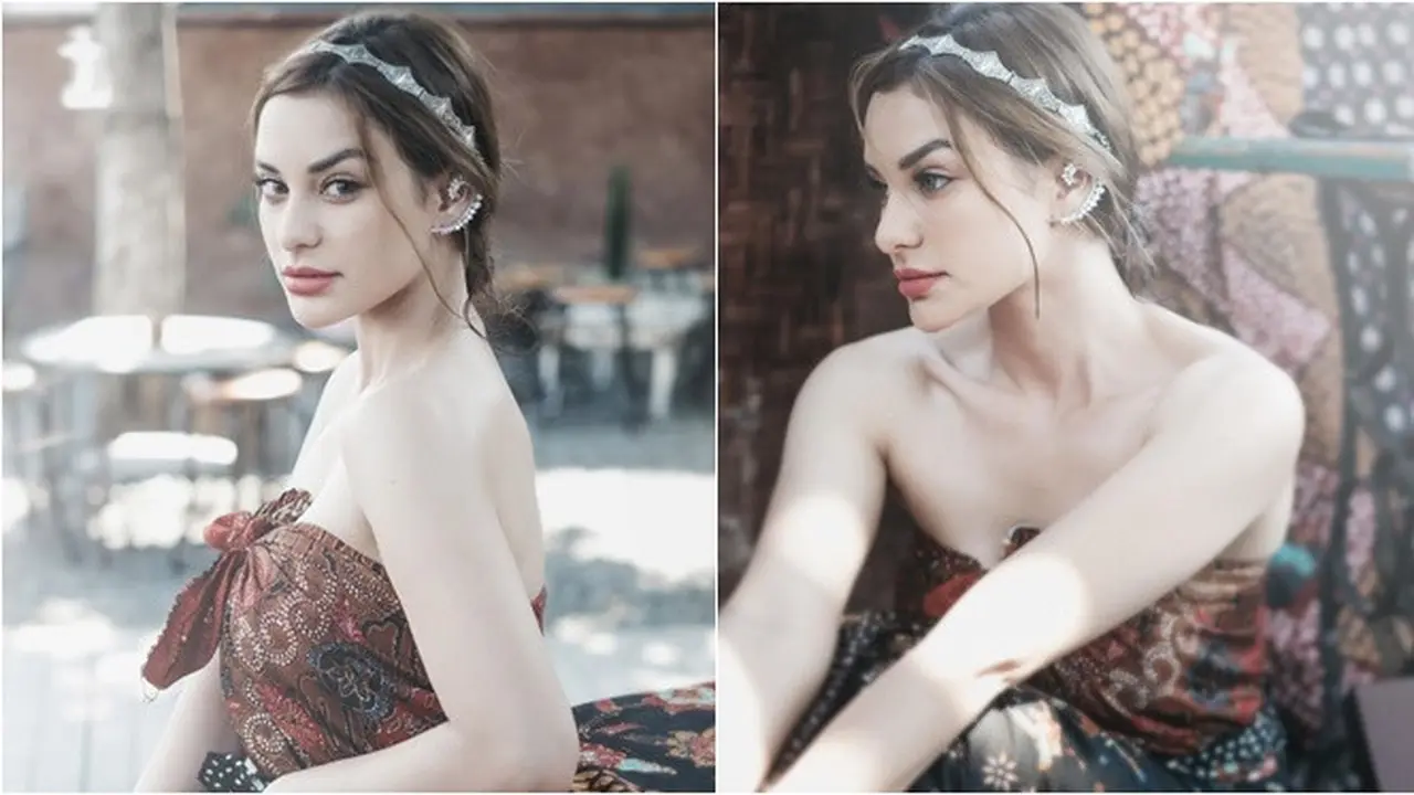 6 Pesona Nora Alexandra Berbalut Kain Batik Ini Jadi Sorotan