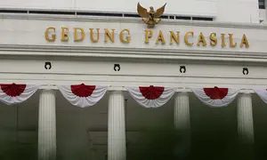 Gedung Pancasila di Kementerian Luar Negeri Republik Indonesia. (Dok. Liputan6.com/Gempur M Surya)