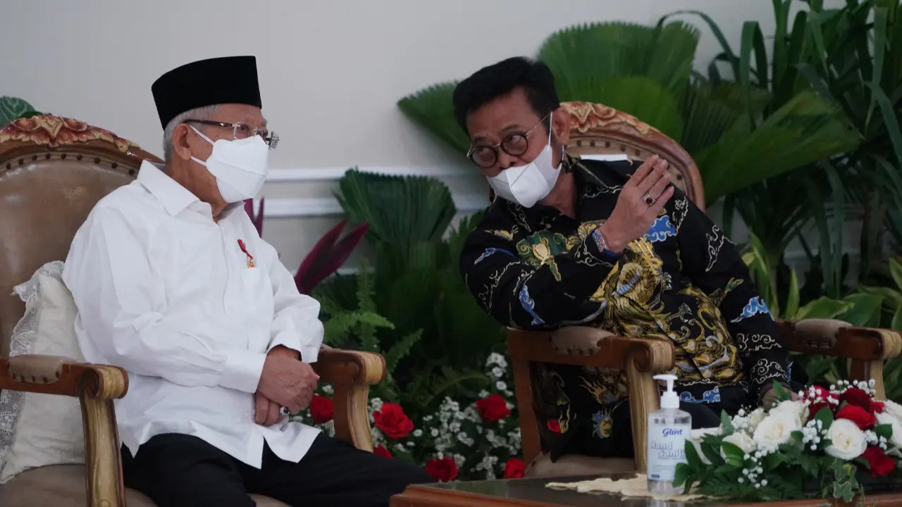 Jadi Tulang Punggung Ekonomi, Wapres Ma'ruf Amin Apresiasi Capaian Sektor Pertanian 