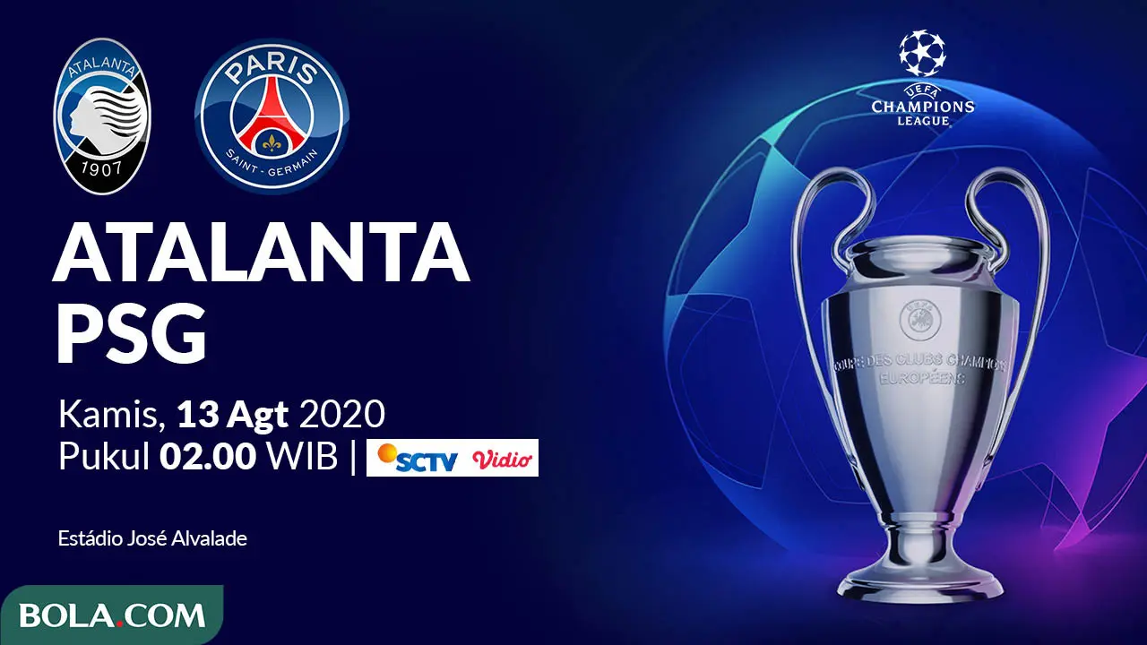 Liga Champions - Atalanta Vs PSG